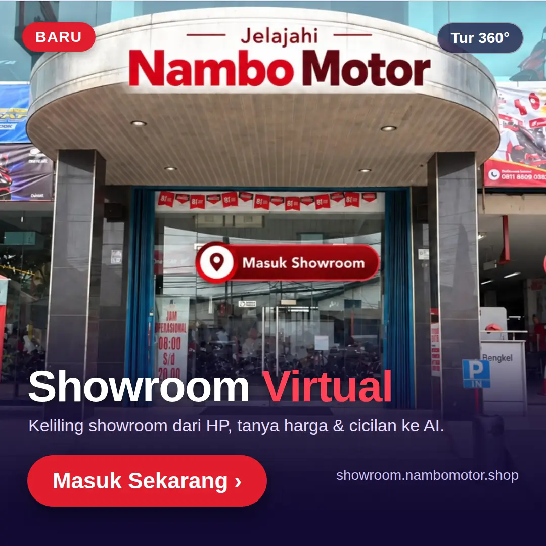 Showroom Virtual Nambo Motor - jelajahi showroom 360 derajat dari HP