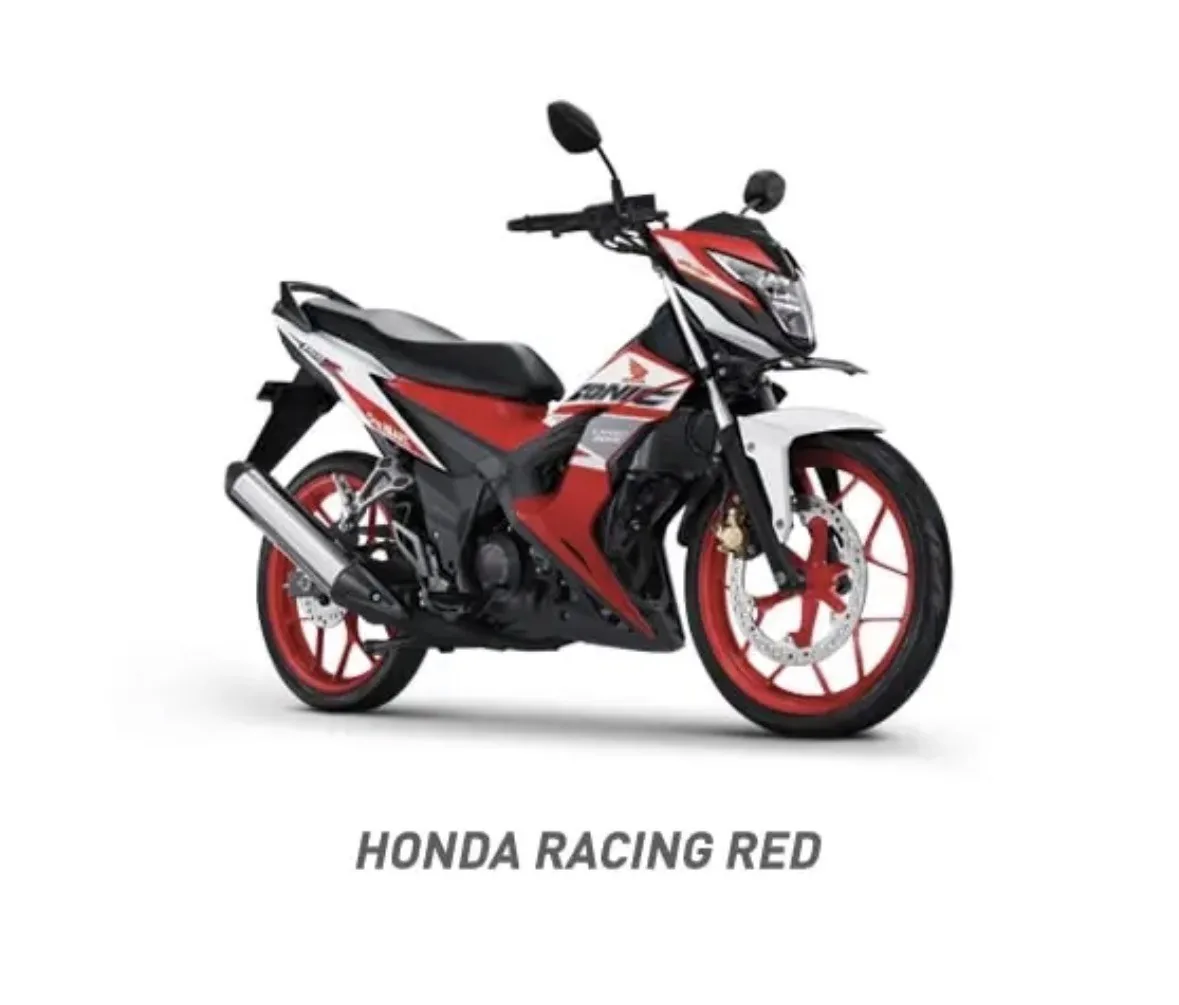 Honda SONIC 150R RACING RED / SONIC 150R MATTE BLACK